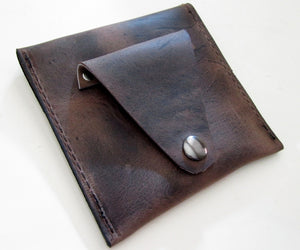 leather motorcycle registration and insurance bag by san filippo leather