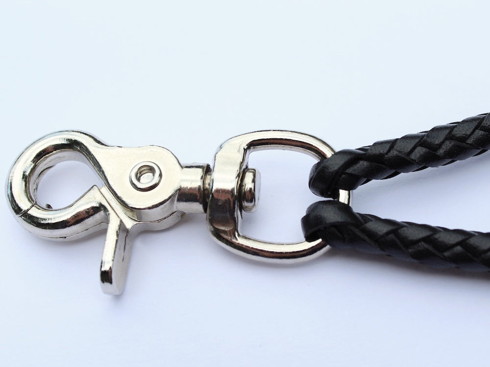 Wallet Chains with Lobster Clasp and Key Ring, 2 Sizes (2 Pieces) - Zodaca