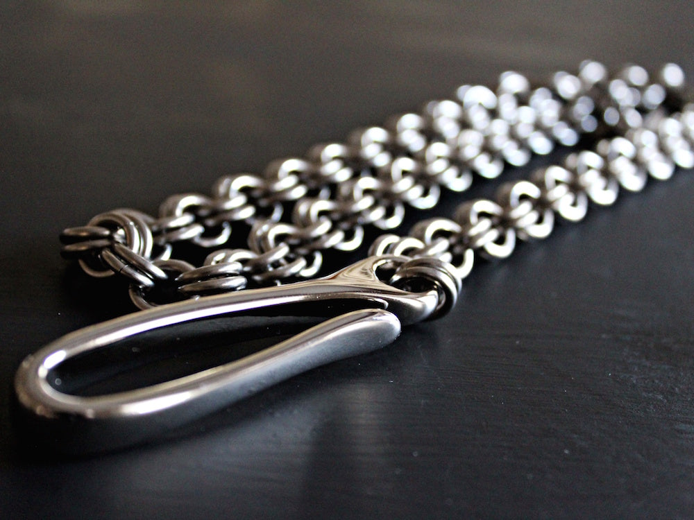 Sterling Silver Wallet Chain Custom Biker Chain for Wallet 