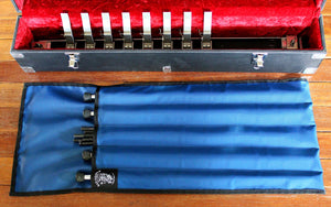 nylon pedal steel guitar leg bags, pedal bags by san filippo leather