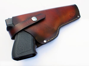 custom leather gun holster by san filippo leather
