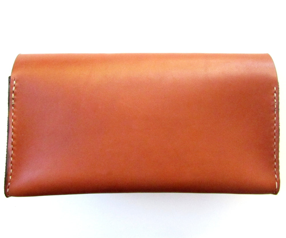 womens leather clutch with handle by san filippo leather